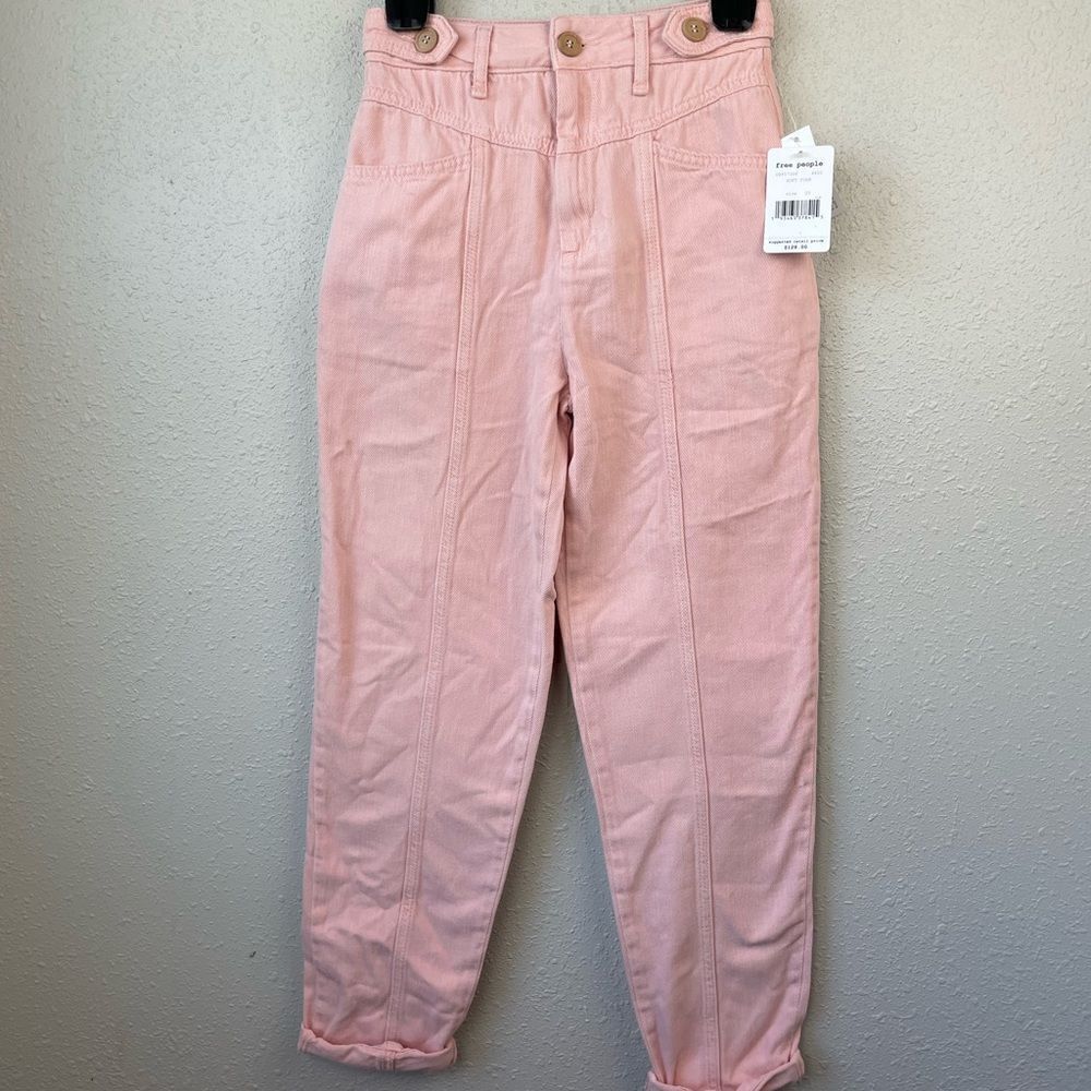NWT We the Free Pink Corduroy Pants Sizes 25 and 31